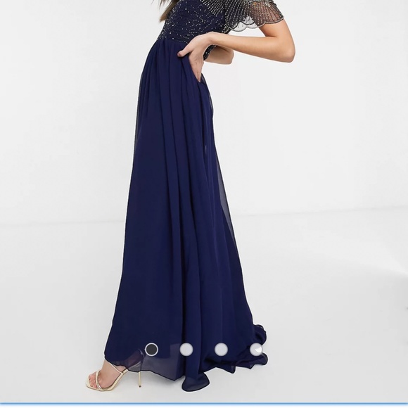 Virgos Lounge Raina Maxi Dress with Embellishments - Picture 7 of 7